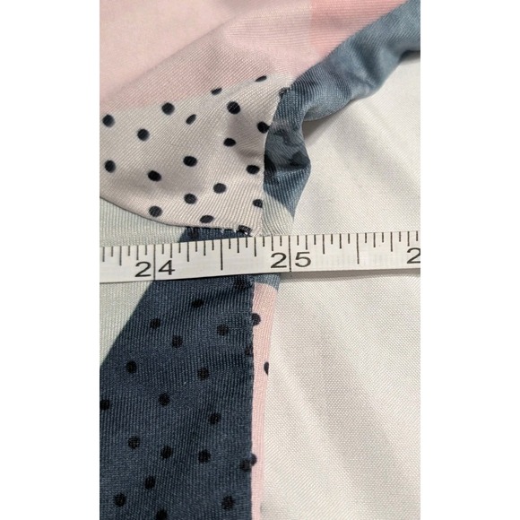 Yatta Golf XL Pink Gray Geometric Triangle Polo Performance Shirt VGC - Picture 5 of 9